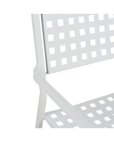 ΠΟΛΥΘΡΟΝΑ ΜΕΤΑΛΛΙΚΗ HM5031.02 ZETA ΣΕ ΛΕΥΚΟ ΧΡΩΜΑ 54x51x84 cm