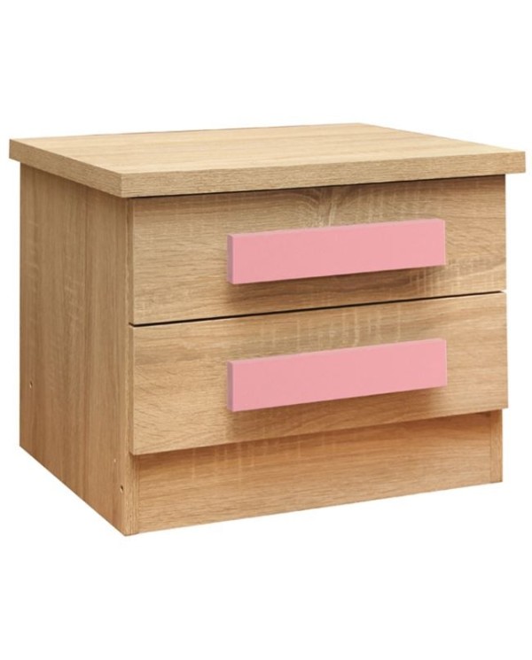 ΚΟΜΟΔΙΝΟ PLAYROOM SONAMA-ΡΟΖ HM331+HM336.02 40Χ48Χ39εκ.