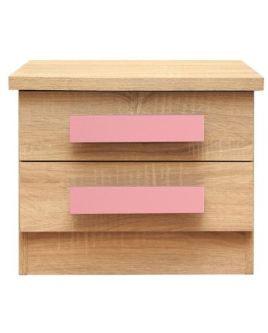 ΚΟΜΟΔΙΝΟ PLAYROOM SONAMA-ΡΟΖ HM331+HM336.02 40Χ48Χ39εκ.