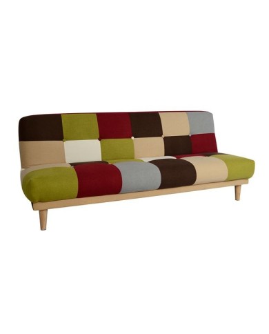 ΚΑΝΑΠΕΣ ΚΡΕΒΑΤΙ 3Θ HM3003 LEONARDO MIXED COLOR 180x80x75Υεκ.