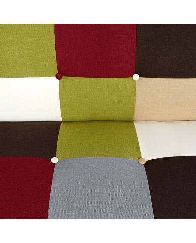 ΚΑΝΑΠΕΣ ΚΡΕΒΑΤΙ 3Θ HM3003 LEONARDO MIXED COLOR 180x80x75Υεκ.