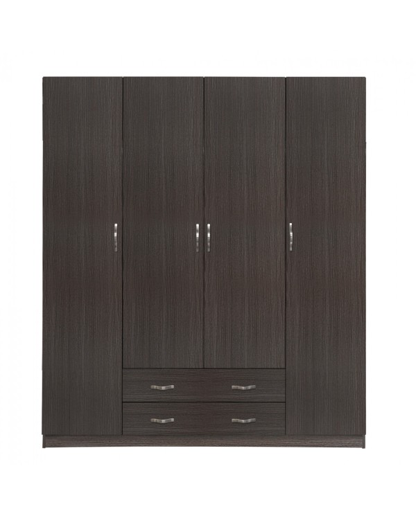 ΝΤΟΥΛΑΠΑ 4ΦΥΛΛΗ ΜΕ 2 ΣΥΡΤΑΡΙΑ AZALEA 200x55.5x180 εκ. HM353.01 ZEBRANO