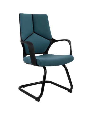 ΚΑΡΕΚΛΑ CENTRIC HM0168.06 ΜΑΥΡΗ ΜΠΛΕ 63,5x59x94,5 εκ.