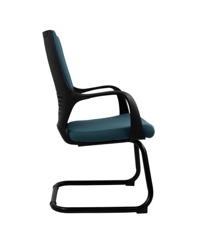 ΚΑΡΕΚΛΑ CENTRIC HM0168.06 ΜΑΥΡΗ ΜΠΛΕ 63,5x59x94,5 εκ.