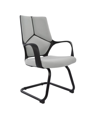 ΚΑΡΕΚΛΑ ELSIR HM1074.21 ΓΚΡΙ & ΣΚΕΛΕΤΟ ΜΑΥΡΟ 64x60x94,5 εκ.