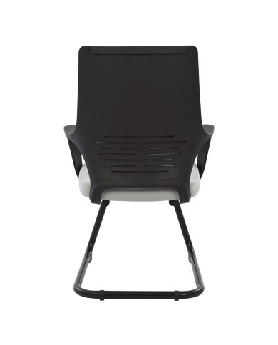 ΚΑΡΕΚΛΑ ELSIR HM1074.21 ΓΚΡΙ & ΣΚΕΛΕΤΟ ΜΑΥΡΟ 64x60x94,5 εκ.