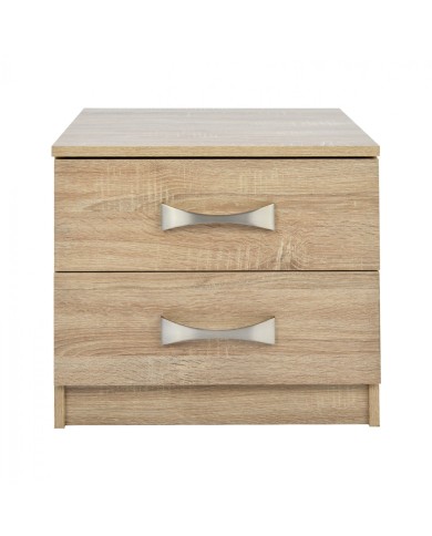 ΚΟΜΟΔΙΝΟ ΜΕ 2 ΣΥΡΤΑΡΙΑ ΚΑΙ ΧΕΡΟΥΛΙ ASHLYN HM2235.02 SONAMA 48x40x42εκ.