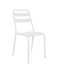 ΚΑΡΕΚΛΑ ΜΕΤΑΛΛΙΚΗ ΛΕΥΚΗ ΜΑΤ JASON HM5177.02 43x50x86cm