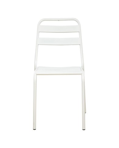ΚΑΡΕΚΛΑ ΜΕΤΑΛΛΙΚΗ ΛΕΥΚΗ ΜΑΤ JASON HM5177.02 43x50x86cm