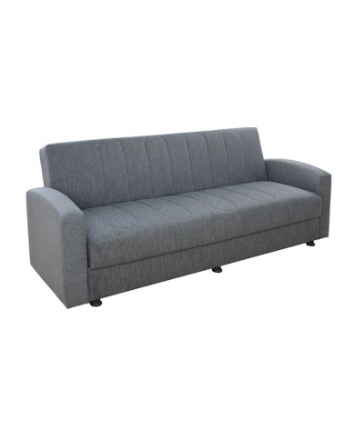 ΚΑΝΑΠΕΣ ΚΡΕΒΑΤΙ 3ΘΕΣΙΟΣ DIMOS V05 ΓΚΡΙ HM3074.03 220x77x83 εκ.