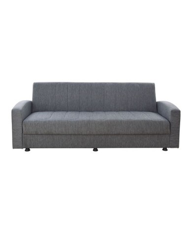 ΚΑΝΑΠΕΣ ΚΡΕΒΑΤΙ 3ΘΕΣΙΟΣ DIMOS V05 ΓΚΡΙ HM3074.03 220x77x83 εκ.