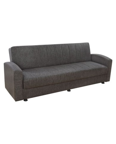ΚΑΝΑΠΕΣ ΚΡΕΒΑΤΙ 3ΘΕΣΙΟΣ DIMOS V16 ΚΑΦΕ HM3074.01 220x77x83 εκ.