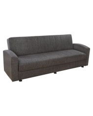 ΚΑΝΑΠΕΣ ΚΡΕΒΑΤΙ 3ΘΕΣΙΟΣ DIMOS V16 ΚΑΦΕ HM3074.01 220x77x83 εκ.