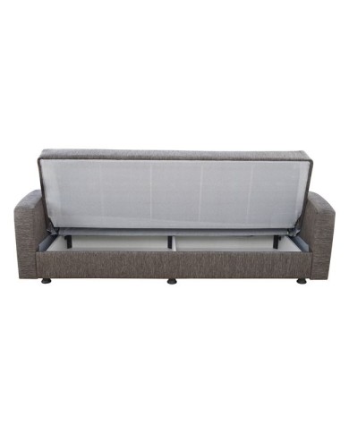ΚΑΝΑΠΕΣ ΚΡΕΒΑΤΙ 3ΘΕΣΙΟΣ DIMOS V16 ΚΑΦΕ HM3074.01 220x77x83 εκ.
