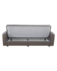 ΚΑΝΑΠΕΣ ΚΡΕΒΑΤΙ 3ΘΕΣΙΟΣ DIMOS V16 ΚΑΦΕ HM3074.01 220x77x83 εκ.