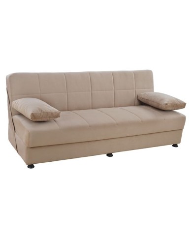 ΚΑΝΑΠΕΣ ΚΡΕΒΑΤΙ 3ΘΕΣΙΟΣ EGE 1221 ΜΠΕΖ HM3067.05 194x74x83 εκ.