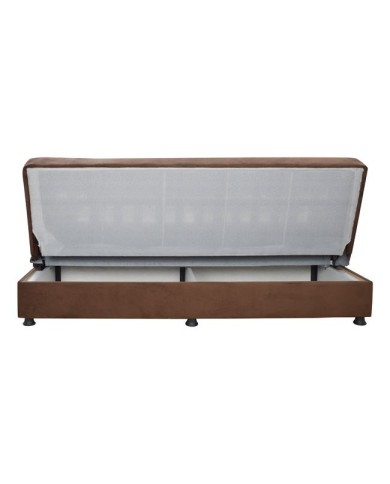 ΚΑΝΑΠΕΣ ΚΡΕΒΑΤΙ 3ΘΕΣΙΟΣ EGE 1205 ΚΑΦΕ HM3067.02 194x74x83 εκ.