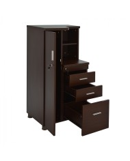 ΝΤΟΥΛΑΠΙ ΓΡΑΦΕΙΟΥ ΕΠΑΓΓΕΛΜΑΤΙΚΟ WENGE  HM2052.02L 60x46x120