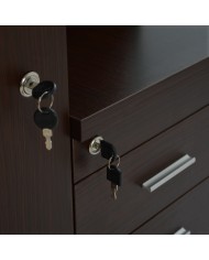 ΝΤΟΥΛΑΠΙ ΓΡΑΦΕΙΟΥ ΕΠΑΓΓΕΛΜΑΤΙΚΟ WENGE  HM2052.02L 60x46x120