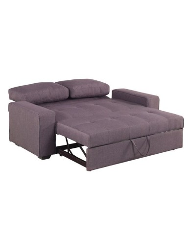 ΚΑΝΑΠΕΣ ΚΡΕΒΑΤΙ KANNA 2ΘΕΣΙΟΣ 176x102x91 εκ.HM3082.01 ΜΕ ΚΑΦΕ ΥΦΑΣΜΑ 176x102x91 εκ.