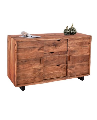 ΜΠΟΥΦΕΣ NICOLE ΑΠΟ ΜΑΣΙΦ ΞΥΛΟ ΑΚΑΚΙΑΣ ΦΥΣΙΚΟ 160X45X92Υεκ.HM8184
