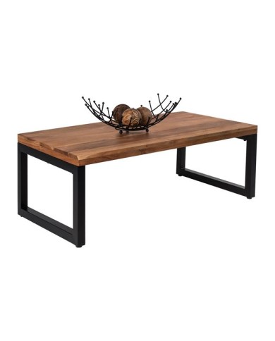 ΤΡΑΠΕΖΙ ΣΑΛΟΝΙΟΥ BRUGGE ΜΑΣΙΦ ΞΥΛΟ ΑΚΑΚΙΑΣ 115X60X40,5Υεκ.HM8197