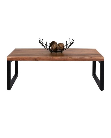 ΤΡΑΠΕΖΙ ΣΑΛΟΝΙΟΥ BRUGGE ΜΑΣΙΦ ΞΥΛΟ ΑΚΑΚΙΑΣ 115X60X40,5Υεκ.HM8197