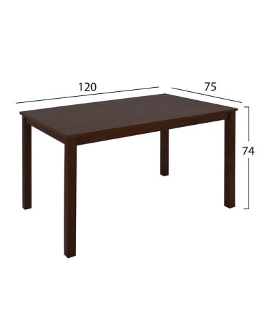 ΣΕΤ ΤΡΑΠΕΖΑΡΙΑΣ 5ΤΜΧ ΜΕ ΚΑΡΥΔΙ ΤΡΑΠΕΖΙ 120x75x74cm & ΚΑΡΕΚΛΕΣ SELENE HM10256