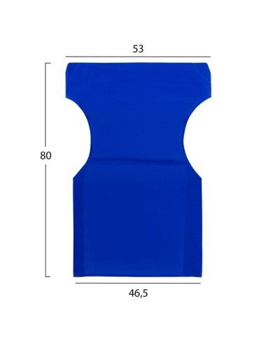 ΜΑΞΙΛΑΡΙ TEXTILENE 600gr/m2 2X1 ΜΠΛΕ ΓΙΑ ΠΟΛΥΘΡΟΝΑ ΣΚΗΝΟΘΕΤΗ HM5272.01 46.5Χ53Χ80Υεκ.
