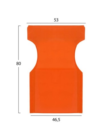 ΜΑΞΙΛΑΡΙ TEXTILENE 600gr/m2 2X1 ΠΟΡΤΟΚΑΛΙ ΓΙΑ ΠΟΛΥΘΡΟΝΑ ΣΚΗΝ. HM5272.02 46.5Χ53Χ80Υεκ.