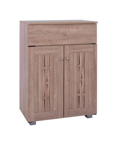 ΠΑΠΟΥΤΣΟΘΗΚΗ-ΝΤΟΥΛΑΠΙ ΞΥΛΙΝΗ IANTHA HM2231.02 SONAMA 60X33,5X84εκ.