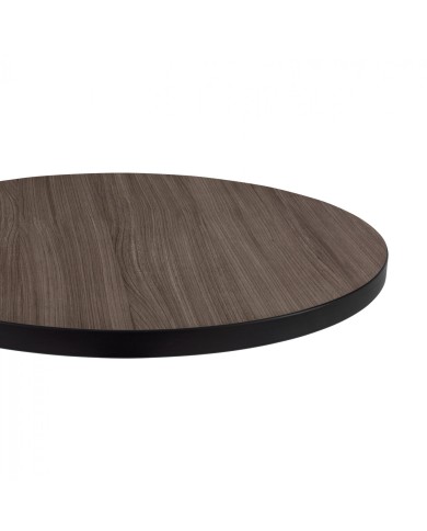ΕΠΙΦΑΝΕΙΑ ΤΡΑΠΕΖΙΟΥ ΑΠΟ MDF Φ60 HM8436.01 ΣΤΑΧΤΙ ΜΑΥΡΟ