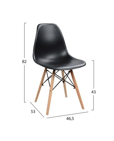 ΣΕΤ ΤΡΑΠΕΖΑΡΙΑΣ 5ΤΜΧ HM10346 ΤΡΑΠΕΖΙ 140x80x76 cm & 4 ΚΑΡΕΚΛΕΣ TWIST
