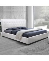 ΚΡΕΒΑΤΙ ODALYS 150x200 εκ. ΜΕ PU ΛΕΥΚΟ HM549.01