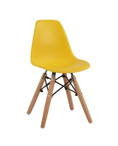 ΚΑΡΕΚΛΑ TWIST KID ΤΜΧ.HM8453.04 ΞΥΛΙΝΑ ΠΟΔΙΑ &ΚΑΘΙΣΜΑ ΚΙΤΡΙΝΟ PP 30,5Χ33Χ59 ΕΚ