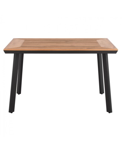 ΤΡΑΠΕΖΙ ΑΛΟΥΜΙΝΙΟΥ TABER ΑΝΘΡΑΚΙ ΜΕ ΕΠΙΦΑΝΕΙΑ POLYWOOD HM5562.02 120x80x72,5Υ ΕΚ.