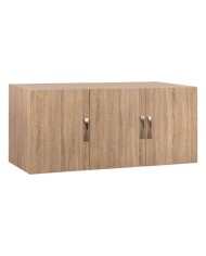 ΠΑΤΑΡΙ 3ΦΥΛΛΗΣ ΝΤΟΥΛΑΠΑΣ CARLY HM385.02 ΣΕ ΧΡΩΜΑ SONAMA 150X55Χ60Υεκ.
