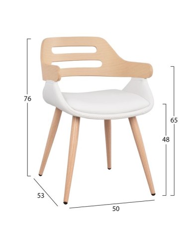 ΠΟΛΥΘΡΟΝΑΚΙ ΣΥΝΕΡΓΑΣΙΑΣ SUPERIOR PRO SONAMA ΜE ΛΕΥΚΟ PU HM8491.02 50Χ53Χ76Υ εκ.