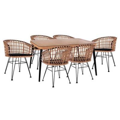 ΣΕΤ 7ΤΜΧ ALLEGRA WICKER ΜΕ...