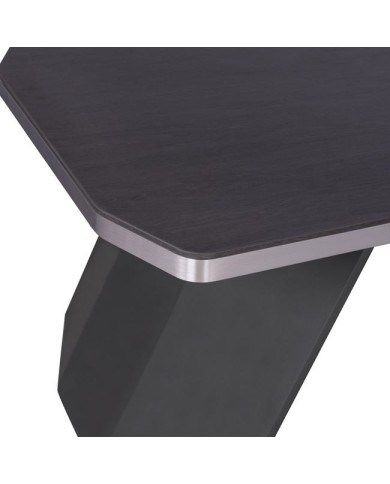 ΓΡΑΦΕΙΟ ΕΠΑΓΓΕΛΜΑΤΙΚΟ ΔΕΞΙΑ ΓΩΝΙΑ ROSEWOOD HM2083R 220X180X76Υ εκ.