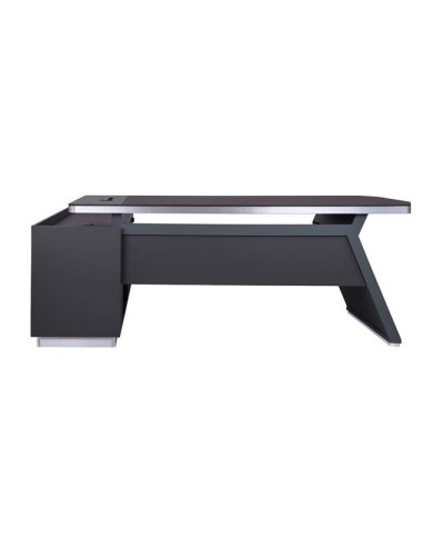 ΓΡΑΦΕΙΟ ΕΠΑΓΓΕΛΜΑΤΙΚΟ ΔΕΞΙΑ ΓΩΝΙΑ ROSEWOOD HM2084R 220X180X76Υ εκ.
