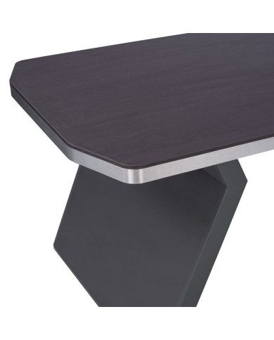 ΓΡΑΦΕΙΟ ΕΠΑΓΓΕΛΜΑΤΙΚΟ ΔΕΞΙΑ ΓΩΝΙΑ ROSEWOOD HM2084R 220X180X76Υ εκ.