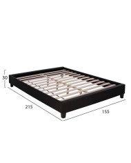 ΥΠΟΣΤΡΩΜΑ TONYA HM397.02 ΜΕ PU ΣΚΟΥΡΟ ΚΑΦΕ 150x200 εκ.