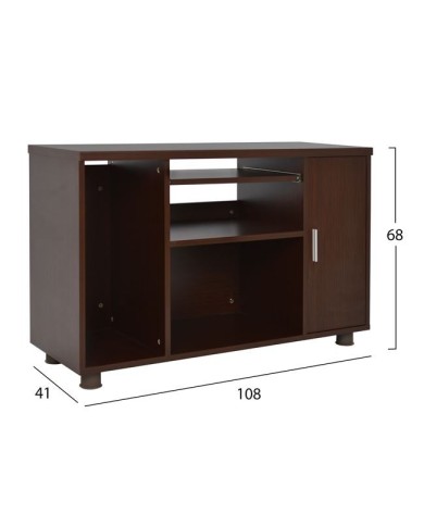 ΝΤΟΥΛΑΠΙ ΓΡΑΦΕΙΟΥ VANCE ΕΠΑΓΓΕΛΜΑΤΙΚΟ WENGE HM2051.12 108Χ41Χ68Υ εκ.