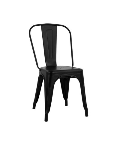 ΚΑΡΕΚΛΑ ΜΕΤΑΛΛΙΚΗ MELITA ΣΕ ΜΑΥΡΟ MAT 45x47x85Υ εκ. HM8641.22