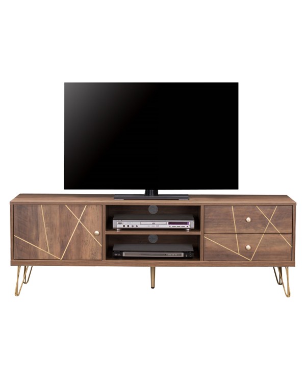 ΕΠΙΠΛΟ TV KAITLYN HM8652 ΚΑΡΥΔΙ ΜΕ ΧΡΥΣΟ 150x39,5x51,5Y εκ.