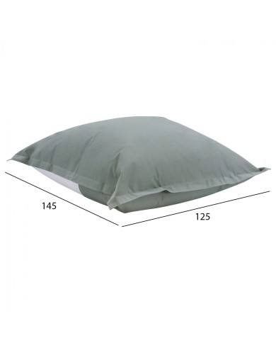 ΠΟΥΦ BLOOM ΜΑΞΙΛΑΡΑ ΘΑΛΑΣΣΗΣ HM5113.20 ΓΚΡΙ 125x145 εκ.