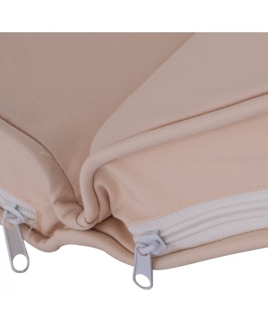 ΜΑΞΙΛΑΡΙ ΚΑΡΕΚΛΑΣ POLYESTER CHIOS ΜΠΕΖ HM11239.01P 47X7X97εκ.