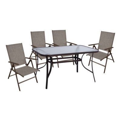 ΣΕΤ 5ΤΜΧ ΤΡΑΠΕΖΙ ΜΕΤΑΛΛΙΚΟ...