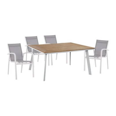 ΣΕΤ 5ΤΜΧ ΤΡΑΠΕΖΙ ΑΛΟΥΜΙΝΙΟΥ...